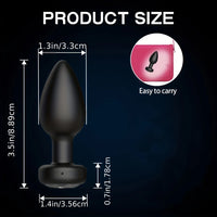 Anal Plug Vibrator 10 Speeds Butt Plug Prostate Vibrating Massager APP Remote Control Female Masturbator Sex Toys for Women Men