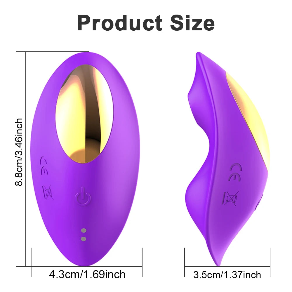 Bluetooth APP Wearable Sucking Vibrator for Women 's Panties Clit Sucker Clitoris Stimulator Adult Goods Sex Toy for Female