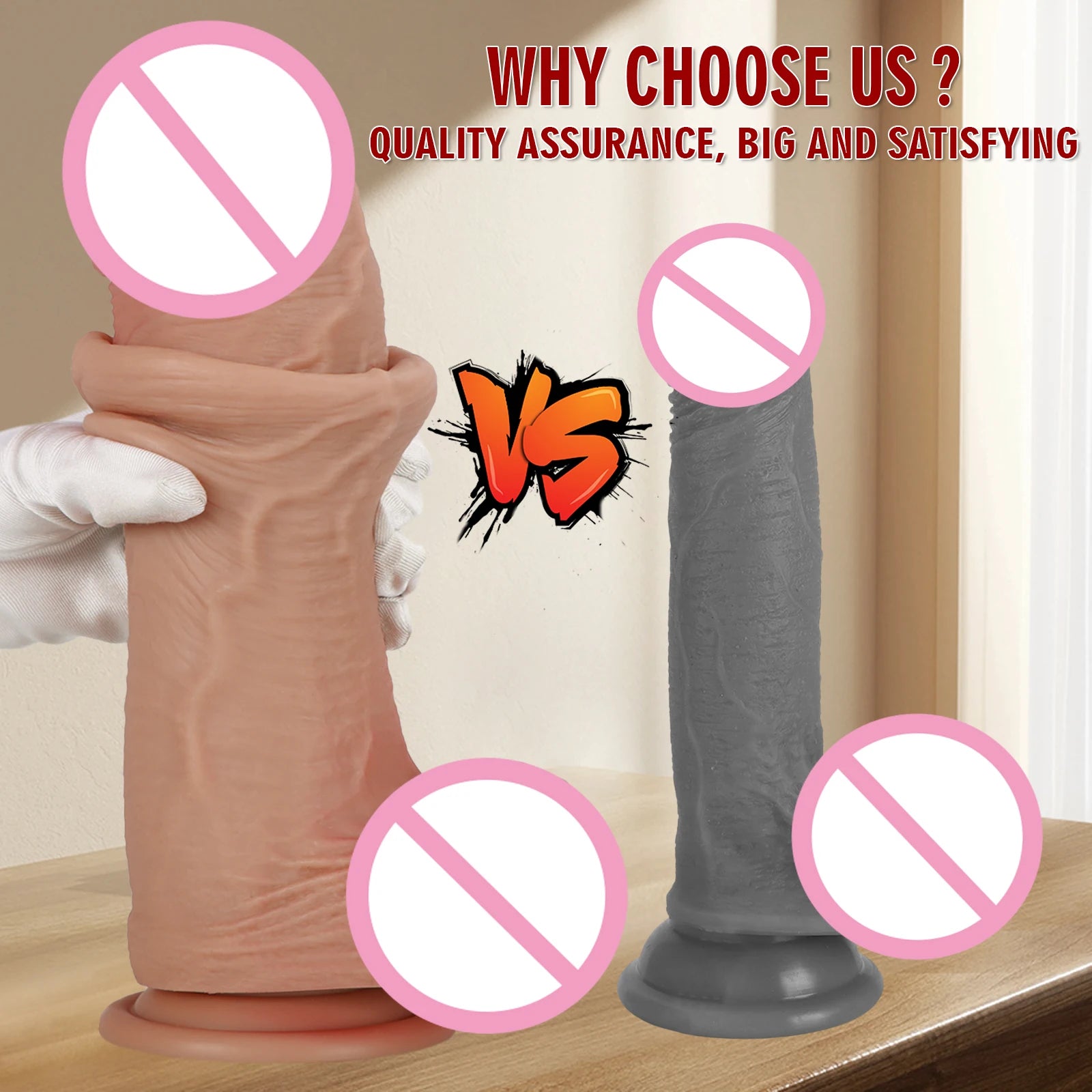 Realistic Penis Big Dildo Erotic Sexy Toys for Women Silicone Lesbian Vaginal G-Spot Masturbators Penis Suction Cup Thick Dick18