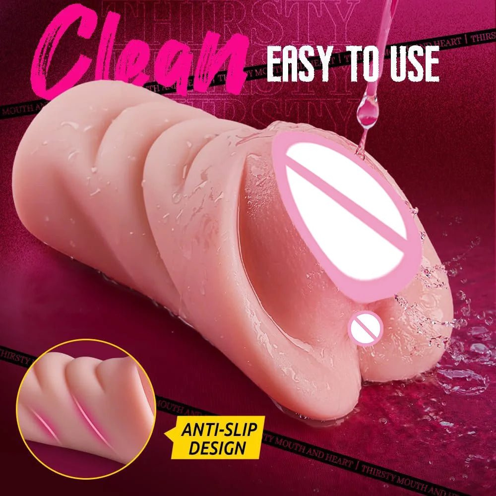 Pocket Pusssy for Men Silicone Vagina Anal Realistic Masturbator Sex Toys For Sex Machine Jerkmate Adult toys Sex shop