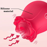 Rose Vibrator Egg For Women Clitoris Suction Stimul Nipple Vagina Sucker Dildo Masturbators Sex Toys For Adults 18 Masturbator
