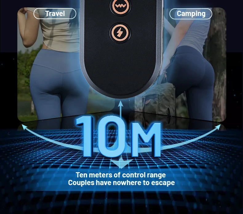 Remote Control Metal Anal Plug Vibrating Electric Shock Stimulator - Steel Adult Sex Toy for Couples, Butt Plug for Men Women