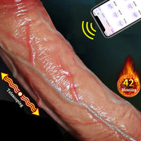 Realistic Penis Vibrator Remote Control Dildo Female Masturbation Sex Toys Telescoping Vibrators Vagina Anal Vibrator for Women