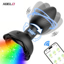 360° Rotation LED Butt Plug for Men Wiggle Vibrating Prostate Massager Gay APP Anal Vibrator Anal Plug Sex Toy for Couples