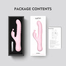 Powerful vibrator, vaginal massager, female stimulation vibrator, tongue licking rabbit, orgasm toy, female 18, thrusting vibrat