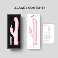 Powerful vibrator, vaginal massager, female stimulation vibrator, tongue licking rabbit, orgasm toy, female 18, thrusting vibrat