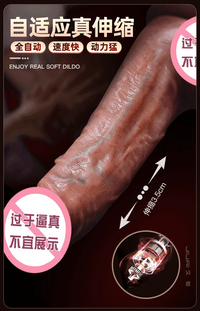 Realistic Penis Vibrator Remote Control Dildo Female Masturbation Sex Toys Telescoping Vibrators Vagina Anal Vibrator for Women