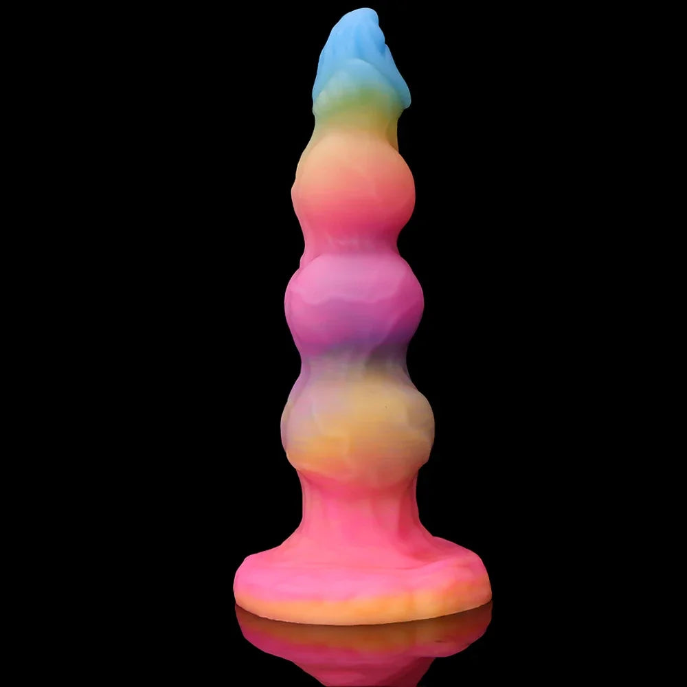 Dog Dildos Women Sex Toys Realistic Dildo Fake Animal Penis Silicone Anal Beads Plug G-spot/prostate Massage Huge Anal Dildo