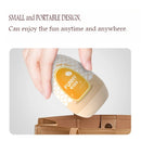 Portable Mini Masturbation Egg Cup Realistic Vagina Penis Massager Sex Toys for Men Adult 18+ Realistic Vagina Anus Stimulator