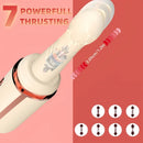 Pull and insert dildo vibrator Female G-spot anal dildo machine 7 vibratory thrust modes Intelligent heating couple anal toys