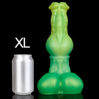 Nothosuar FAXI Fantasy Sex Toys iig Dog Knot Dildo Canine Penis Butt Plug For Men and Women Anal Trainner Fisting Game Sex Shop