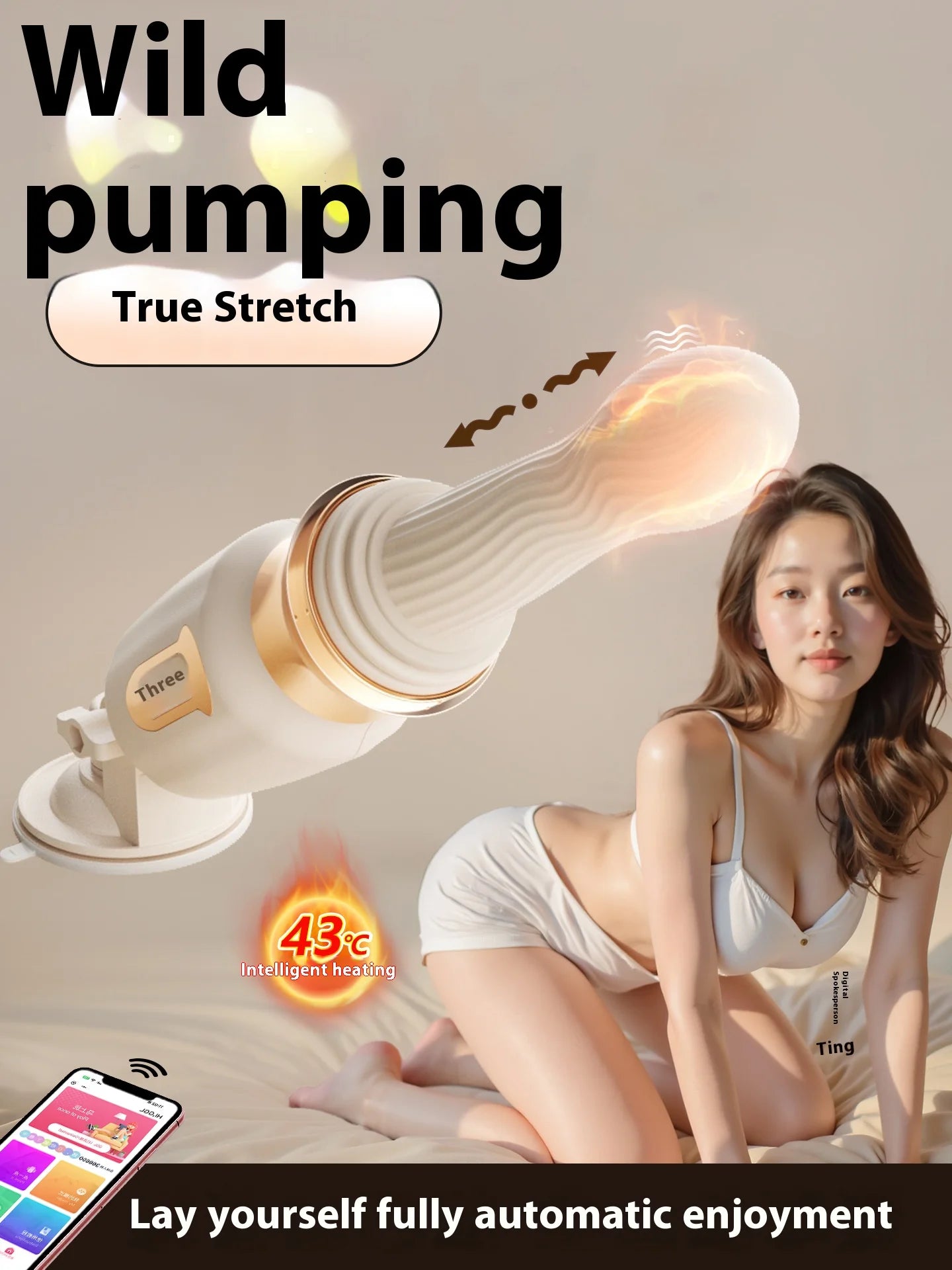 Automatic Telescopic Thrust Gun Vibrator Women Sex Toys Adult Sex Machine Dildo Rechargeable Silicone Vibrator Female Sex Machin