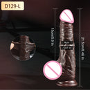 Wearable Realistic Dildo Sliding Skin Testicles Anal Vagina Sexy sex toys Adult Masturbation Big Penis For Women Sex Toys Dildos