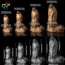 JYBL Warrior Platinum Soft Plug Dildos Silicone Sex Toys for Couples Unisex Phthalate-Free Vibrating