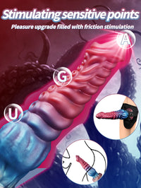 S/M/L Tentacle Anal Dildo Thick Silicone Monster Dildo Huge Penis Fake Dick Alien Dildo With Suction Cup Sex Toys For Women Men