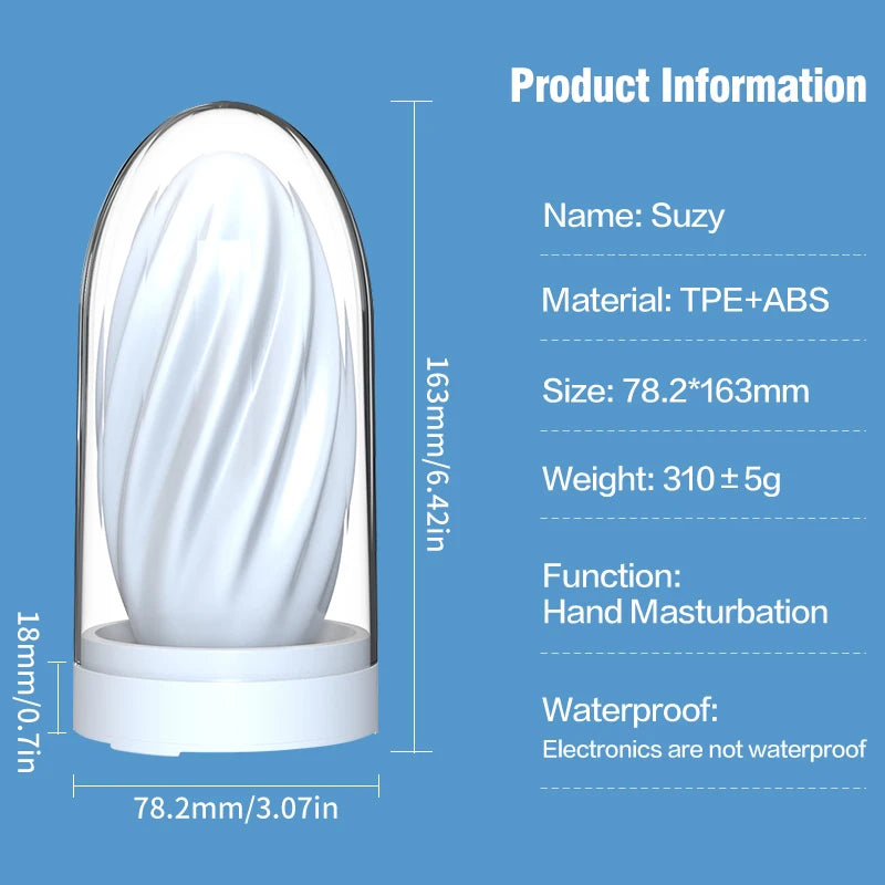 Heated Temperature Controlled Male Masturbation Trainer Cup with Manual Free Drawing Insertion for Climax Self-Pleasure  NM