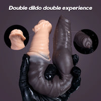 Oieffur Double Dildo Horse Penis and Dog Cock Realistic Dildos Woman Men Sex Toys for Adults Toys for Adults Double Penetration