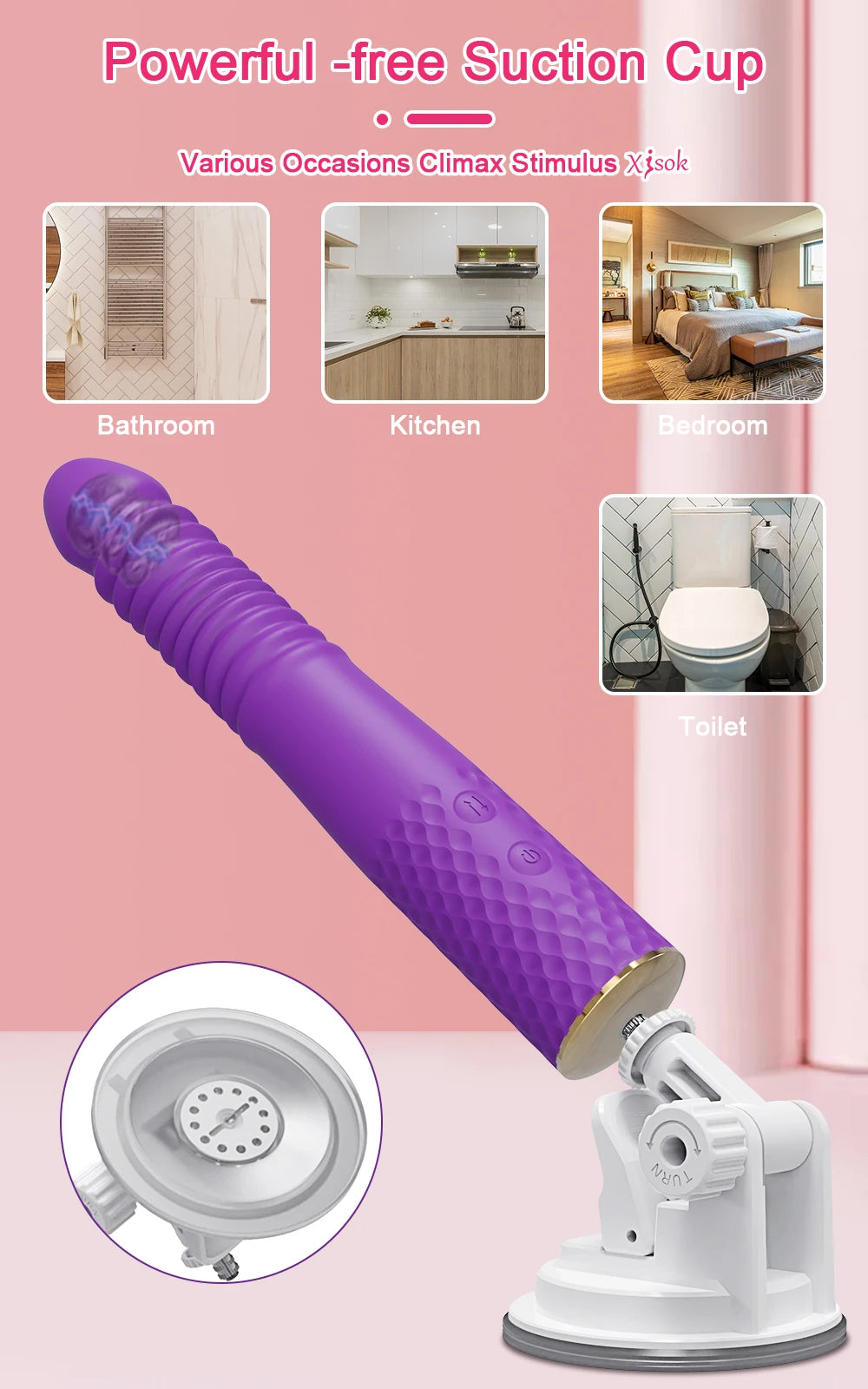 Automatic Telescopic Thrusting Realistic Dildo Vibrator for Women Sex Machine G Spot Clitoral Anal Stimulation Sex Toys Adult 18