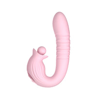 Powerful vibrator, vaginal massager, female stimulation vibrator, tongue licking rabbit, orgasm toy, female 18, thrusting vibrat
