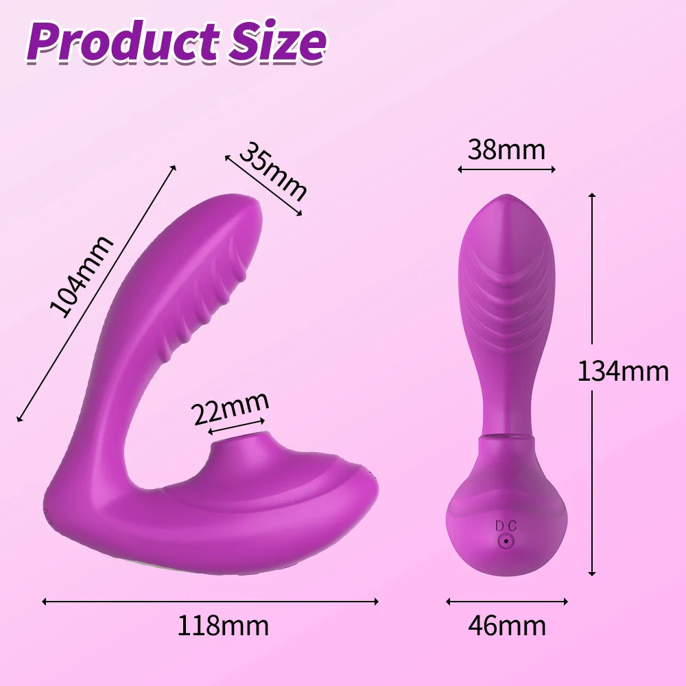 Clitoral Sucking Vibrator 20 Modes G Spot Oral Sex Clitoris Stimulator Vagina Sucker Wearable Erotic Adults Sex Toys for Women