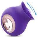 Female Vibrator G-Spot Dildo Clitoral Nipple Stimulator Oral Tongue Pussy Vagina Sex Toy Women Suitable for 18+