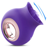 Female Vibrator G-Spot Dildo Clitoral Nipple Stimulator Oral Tongue Pussy Vagina Sex Toy Women Suitable for 18+