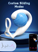 Male Sex Toys Rotating Anal Vibrator Prostate Massager Dual Penis Ring Cock Rings Anal Butt Plug Vibrators Anal Toys for Men 18+