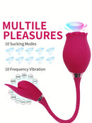 Rose Vibrator Egg For Women Clitoris Suction Stimul Nipple Vagina Sucker Dildo Masturbators Sex Toys For Adults 18 Masturbator