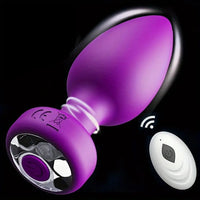 Wireless Remote 10 Frequency Anal Vibrator Adult Masturbation Butt Plug Intimate  Massage Sex Toy Adult Supplies Anal Plug 18+
