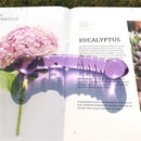 Double Ended Crystal Purple Pyrex Glass Dildo, Artificial Penis Granule and Spiral G Spot Simulator Adult Sex Toys for Woman