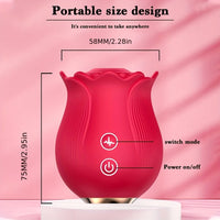 Rose Vibrator Egg For Women Clitoris Suction Stimul Nipple Vagina Sucker Dildo Masturbators Sex Toys For Adults 18 Masturbator