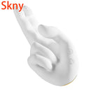 G-spot Vibrator Vagina Massager Wholesale Realistic Finger Flapping Clit Stimulator Heating Flexible Hands Sex Toy for Women 18+