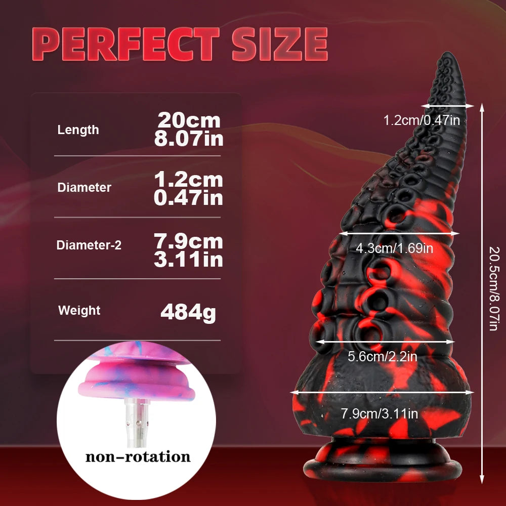 FREDORCH Silicone Anal Dildos for Vac-u-Lock Sex Machine Animal dildos Realistic Adult Masturbation big Horse Dildo No rotation