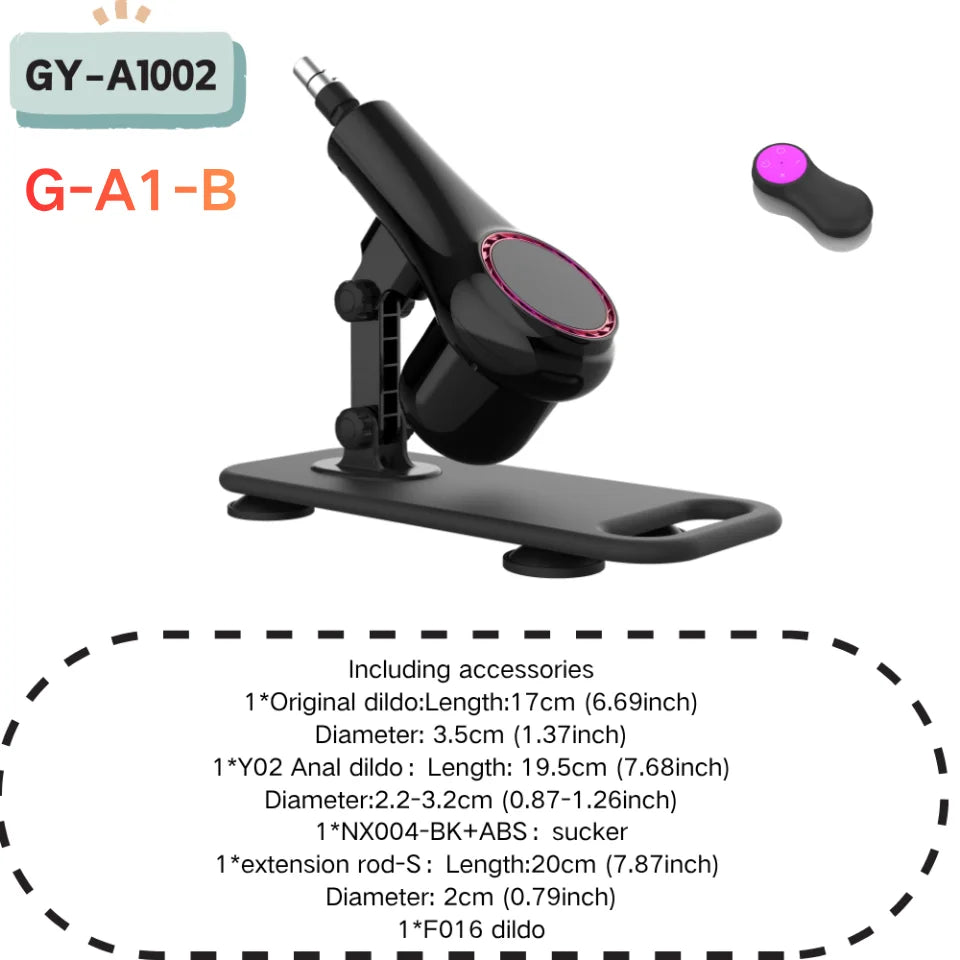 ROUGH BEAST NEW Automatic Wireless Sex Machine for Woman.Remote Control Sex Toys,Adult Dildo Vibrator,Adjustable Stretch