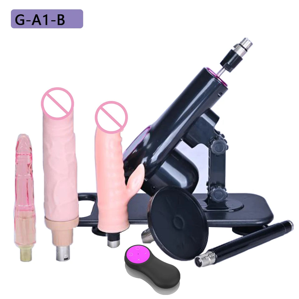 ROUGH BEAST NEW Automatic Wireless Sex Machine for Woman.Remote Control Sex Toys,Adult Dildo Vibrator,Adjustable Stretch