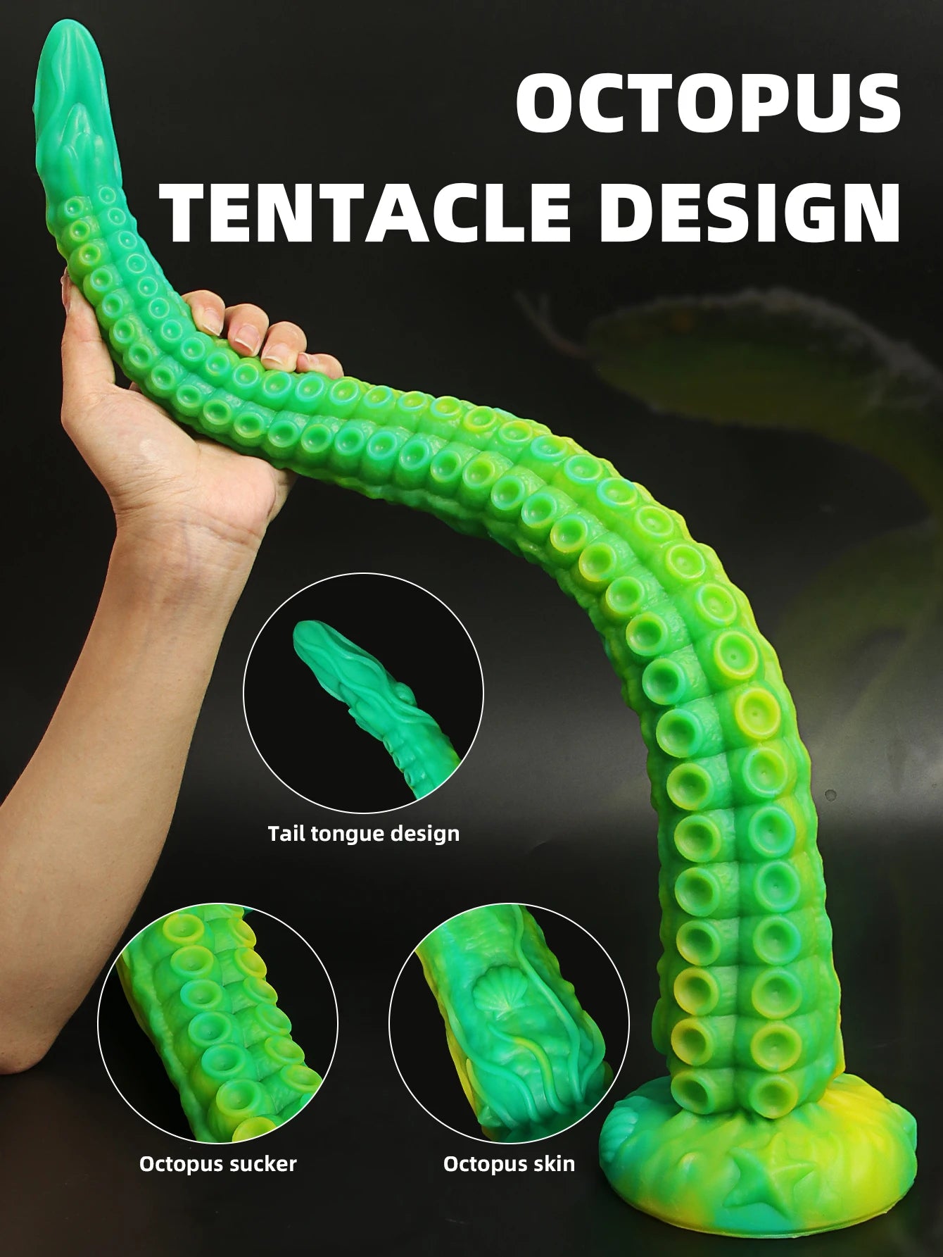 Super Long Soft Silicone Dildo Monster Anal Plug Huge Octopus Tentacles Masturbate Anus Stimulate Adult Sex Toy Sex Tool Product