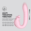 Powerful vibrator, vaginal massager, female stimulation vibrator, tongue licking rabbit, orgasm toy, female 18, thrusting vibrat