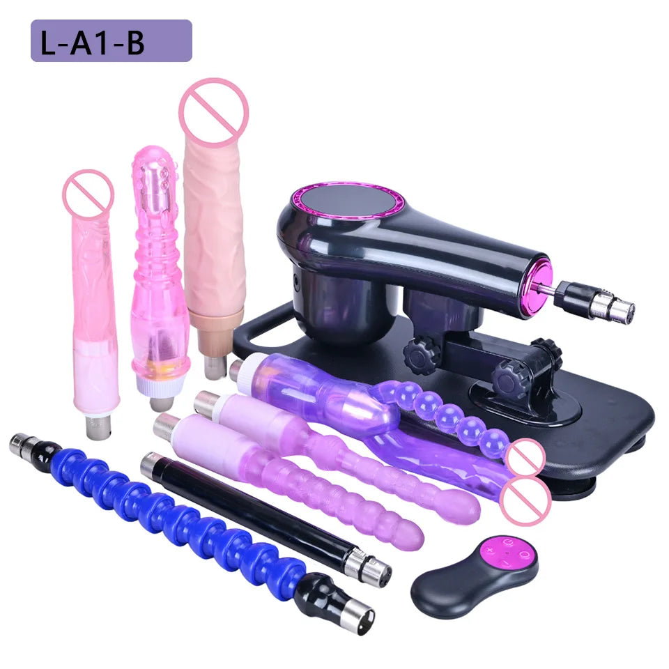 ROUGH BEAST NEW Automatic Wireless Sex Machine for Woman.Remote Control Sex Toys,Adult Dildo Vibrator,Adjustable Stretch