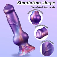 M/L Squirting Dildo With Sucker Huge Penis Dick Monster Dog Knot Ejacultion Dildo Sex Toys For Women Men Anal Plug Butt Plug