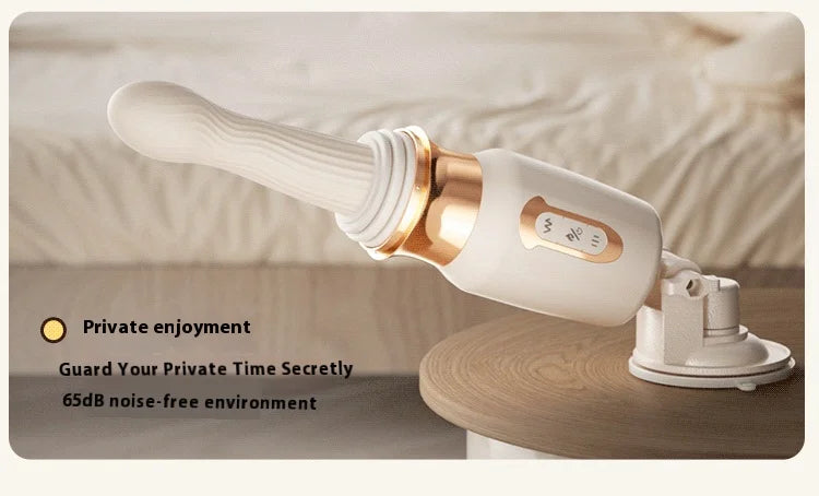 Automatic Telescopic Thrust Gun Vibrator Women Sex Toys Adult Sex Machine Dildo Rechargeable Silicone Vibrator Female Sex Machin