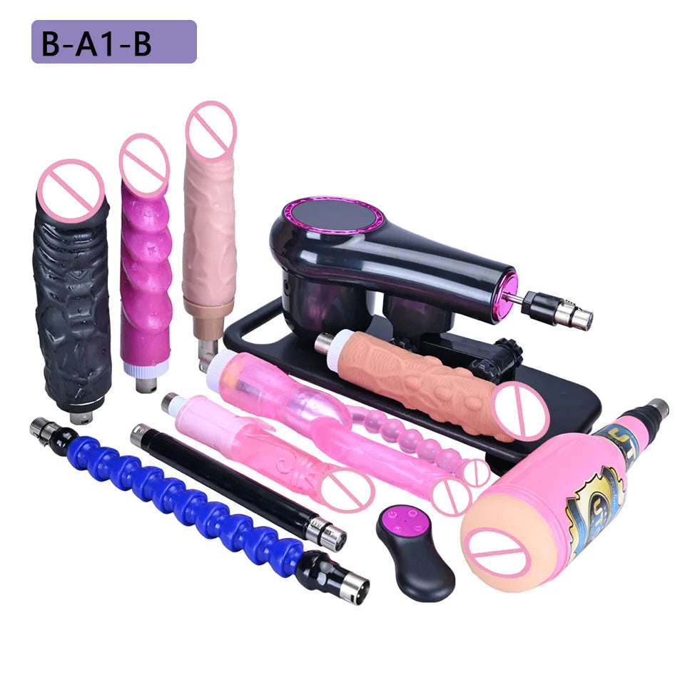 ROUGH BEAST NEW Automatic Wireless Sex Machine for Woman.Remote Control Sex Toys,Adult Dildo Vibrator,Adjustable Stretch