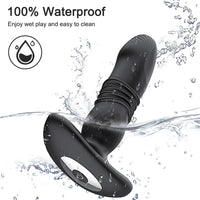 Thrusting Anal Vibrator Men Bluetooth APP Vibrator Remote Control Telescopic Prostate Massager Male Prostate Stimulator