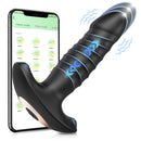 APP Thrusting Anal Vibrator for Adult Massager Telescopic Dildo Wireless Butt Plug Gay Sex Toy for Adult Sex Products