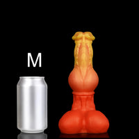 Nothosuar FAXI Fantasy Sex Toys iig Dog Knot Dildo Canine Penis Butt Plug For Men and Women Anal Trainner Fisting Game Sex Shop