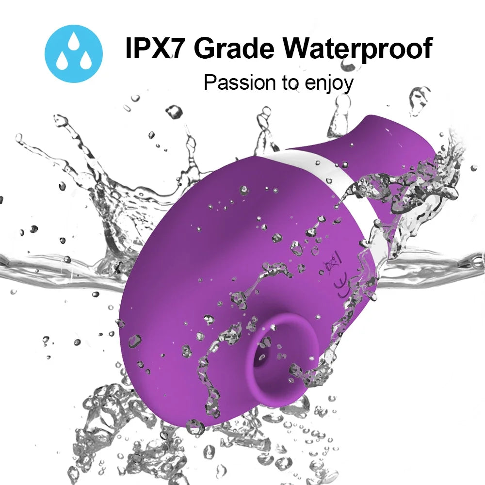 Powerful Sucking Vibrator Female with Tongue Nipple Clitoris Sucker Oral Blowjob Vacuum Stimulator Sex Toys for Women Adults