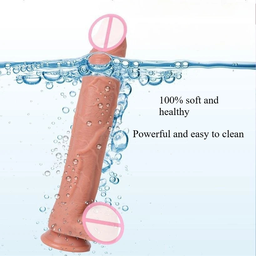 Oversized Realistic Dildo Huge Penis Penetration Anal Sex Toys for Women Masturbation Soft Dick Dildos Sexy Adult Sex Toy Gay