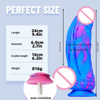 FREDORCH Silicone Anal Dildos for Vac-u-Lock Sex Machine Animal dildos Realistic Adult Masturbation big Horse Dildo No rotation