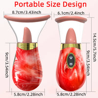 1pc Powerful Sucking Vibrators for Women Sucker Oral Vacuum Clitoris Nipple Stimulator Massager Goods for Adults 18 Sex Toys