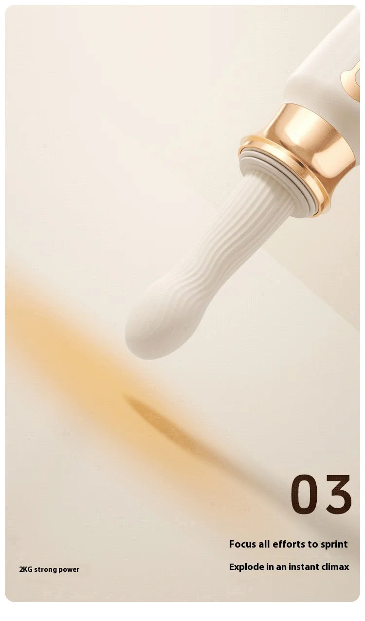 Automatic Telescopic Thrust Gun Vibrator Women Sex Toys Adult Sex Machine Dildo Rechargeable Silicone Vibrator Female Sex Machin