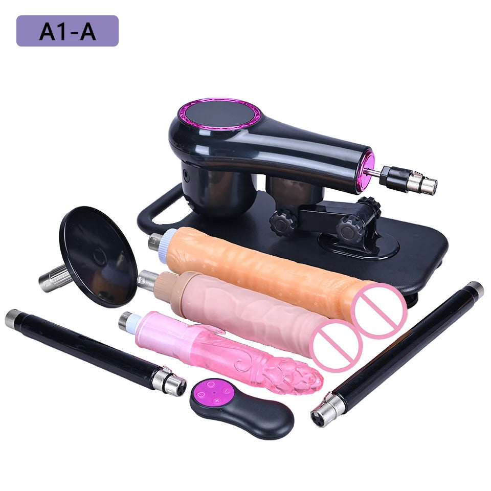 ROUGH BEAST NEW Automatic Wireless Sex Machine for Woman.Remote Control Sex Toys,Adult Dildo Vibrator,Adjustable Stretch